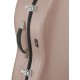 Cellokoffer Glasfaser Classic 4/4 M-case Steel Effect Perlgrau