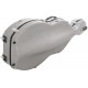 Estuche de violonchelo fibra de vidrio Classic 4/4 M-case Steel Effect Plata