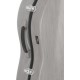 Cellokoffer Glasfaser Classic 4/4 M-case Steel Effect Silbern