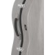Custodia per violoncello Fibra di vetro Classic 4/4 M-case Steel Effect Argento