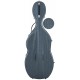 Custodia per violoncello Fibra di vetro Classic 4/4 M-case Steel Effect Grigio