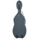 Custodia per violoncello Fibra di vetro Classic 4/4 M-case Steel Effect Grigio