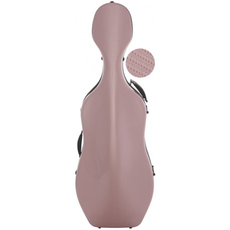Étui en fibre de verre Fiberglass pour violoncelle UltraLight 4/4 M-case Rouge Special