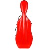 Fiberglass cello case Excellent 4/4 M-case Red