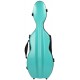 Étui en fibre de verre (Fiberglass) pour violon UltraLight 4/4 M-case Turquoise