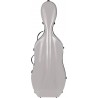 Étui en fibre de verre (Fiberglass) pour violoncelle Excellent 4/4 M-case Argenté