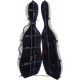 Étui en fibre de verre (Fiberglass) pour violoncelle Excellent 4/4 M-case Argenté