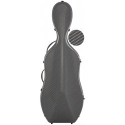 Étui en fibre de verre (Fiberglass) pour violoncelle Excellent 4/4 M-case Noir Special