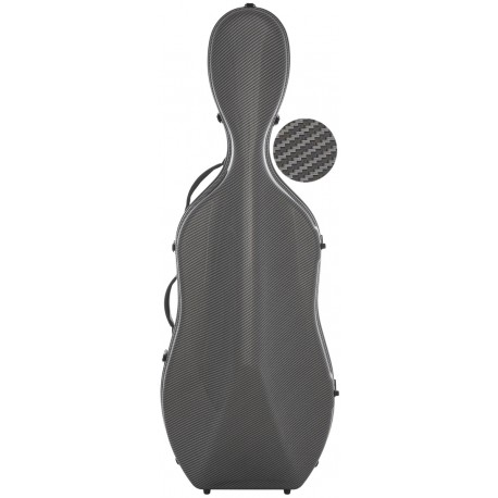 Cellokoffer Glasfaser Excellent 4/4 M-case Schwarz Special