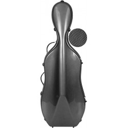 Fiberglass cello case Excellent 4/4 M-case Black Point