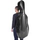 Estuche de violonchelo fibra de vidrio Excellent 4/4 M-case Negro Point