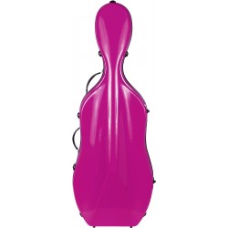 Estuche de violonchelo fibra de vidrio Excellent 4/4 M-case Fucsia