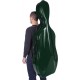 Étui en fibre de verre (Fiberglass) pour violoncelle Excellent 4/4 M-case Vert