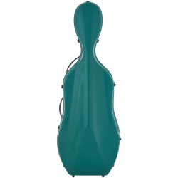 Estuche de violonchelo fibra de vidrio Excellent 4/4 M-case Verde Mar