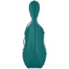 Estuche de violonchelo fibra de vidrio Excellent 4/4 M-case Verde Mar