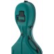 Fiberglass cello case Excellent 4/4 M-case Green Sea
