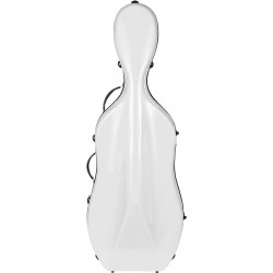 Estuche de violonchelo fibra de vidrio Excellent 4/4 M-case Blanco