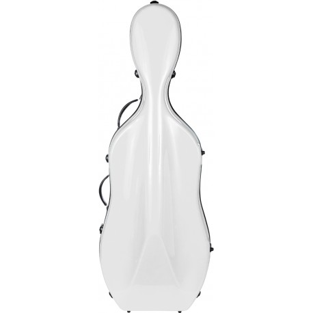 Estuche de violonchelo fibra de vidrio Excellent 4/4 M-case Blanco