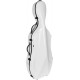 Étui en fibre de verre (Fiberglass) pour violoncelle Excellent 4/4 M-case Blanc