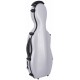 Fiberglass viola case UltraLight 38-43 M-case Silver Special