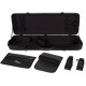Custodia per viola Fibra di vetro Oblong 38-43 M-case Nero