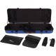 Custodia per viola Fibra di vetro Oblong 38-43 M-case Blu