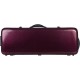Custodia per viola Fibra di vetro Oblong 38-43 M-case Borgogna Lucente