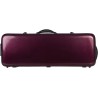 Custodia per viola Fibra di vetro Oblong 38-43 M-case Borgogna Lucente