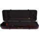 Estuche de viola fibra de vidrio Oblong 38-43 M-case Borgoña Brillante