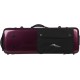 Estuche de viola fibra de vidrio Oblong 38-43 M-case Borgoña Brillante