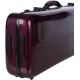 Estuche de viola fibra de vidrio Oblong 38-43 M-case Borgoña Brillante