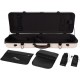 Custodia per viola Fibra di vetro Oblong 38-43 M-case Perla