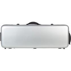 Custodia per viola Fibra di vetro Oblong 38-43 M-case Argento