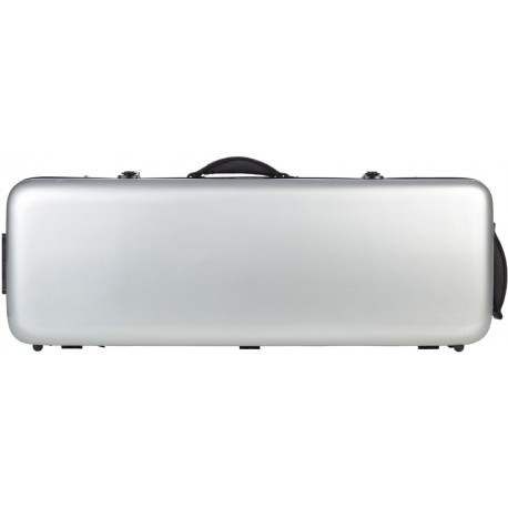 Estuche de viola fibra de vidrio Oblong 38-43 M-case Plata