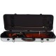 Estuche de viola fibra de vidrio Oblong 38-43 M-case Plata