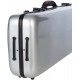 Estuche de viola fibra de vidrio Oblong 38-43 M-case Plata