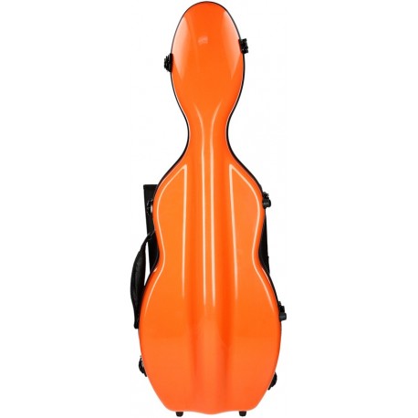 USA Fiberglass violin case UltraLight 4/4 M-case Orange Light 