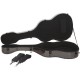 Gitarrenkoffer Gitarrenkasten Case Glasfaser für klassische gitarre 39" UltraLight 4/4 M-case Schwarz Special