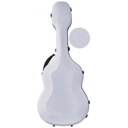 Estuche de guitarra clásica 39" fibra de vidrio UltraLight 4/4 M-case Plata Special