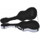 Custodia per chitarra classica 39" Fibra di vetro UltraLight 4/4 M-case Argento Special