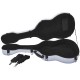 Estuche de guitarra clásica 39" fibra de vidrio UltraLight 4/4 M-case Plata Special