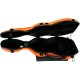Fiberglass violin case UltraLight 4/4 M-case Orange Light