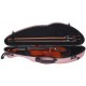 Étui en fibre de verre Fiberglass pour violon Safe Flight 4/4 M-case Rouge Special