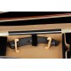Violinkoffer Geigenkasten Glasfaser Vision 4/4 M-case Schwarz