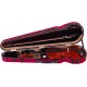 Estuche de violin fibra de vidrio Vision 4/4 M-case Rojo
