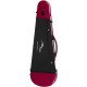 Estuche de violin fibra de vidrio Vision 4/4 M-case Rojo