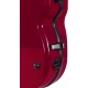 Estuche de violin fibra de vidrio Vision 4/4 M-case Rojo