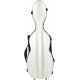 Fiberglass futerał skrzypcowy skrzypce UltraLight 4/4 M-case Perłowy Jasny