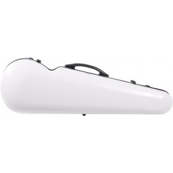 Estuche de violin fibra de vidrio Vision 4/4 M-case Blanco