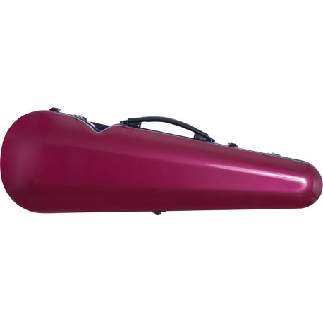 Estuche de violin fibra de vidrio Vision 4/4 M-case Borgoña Brillante